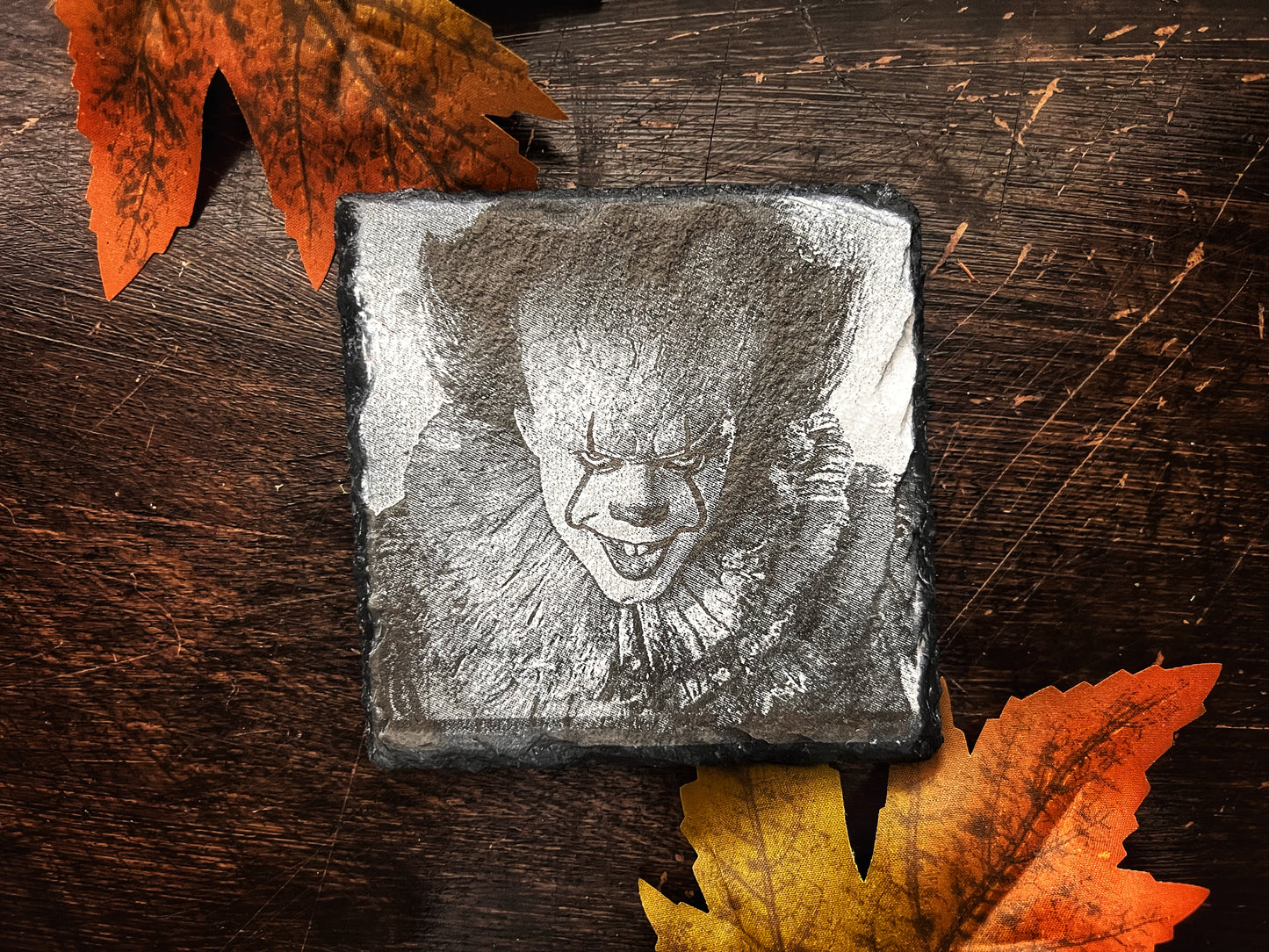 Halloween-Horror Slate Coasters