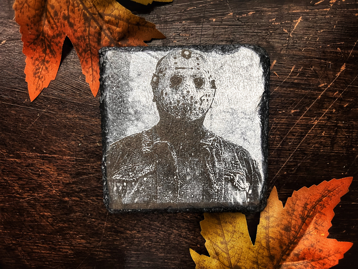 Halloween-Horror Slate Coasters