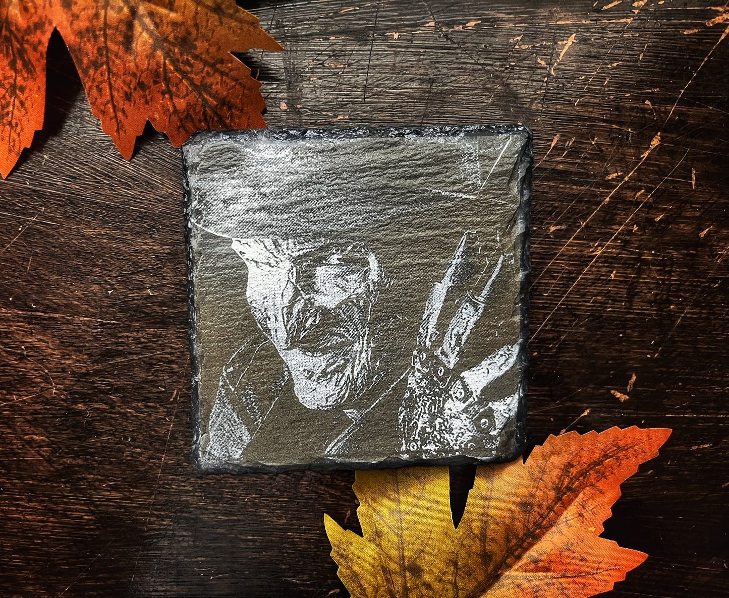 Halloween-Horror Slate Coasters